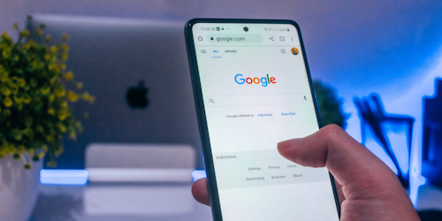 Google Search on phone Google Search on phone