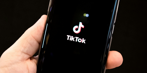 TikTok app logo TikTok app logo